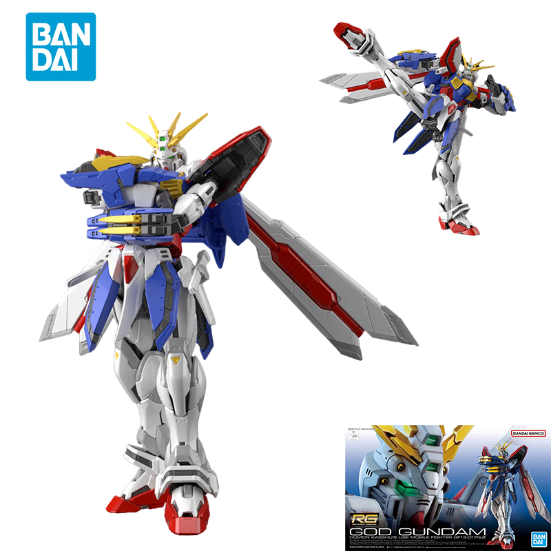 Bandai Model Gundam Rg - توصيل فوري: مجسم أنمي أصلي قابل