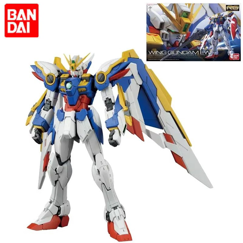 Bandai Model Gundam Rg - بانداي الأصلي أنيمي الشكل جاندام RG