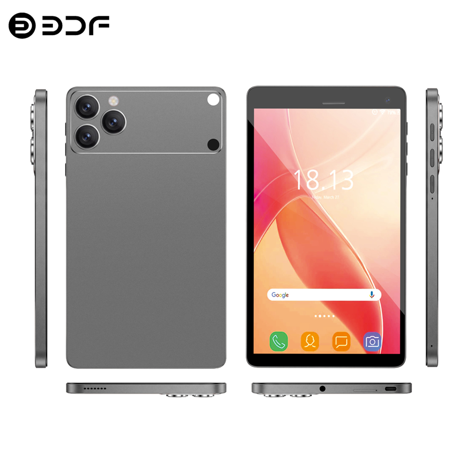 Kids Education Tablets - جهاز لوحي للأطفال BDF-X17 بنظام أندرويد،