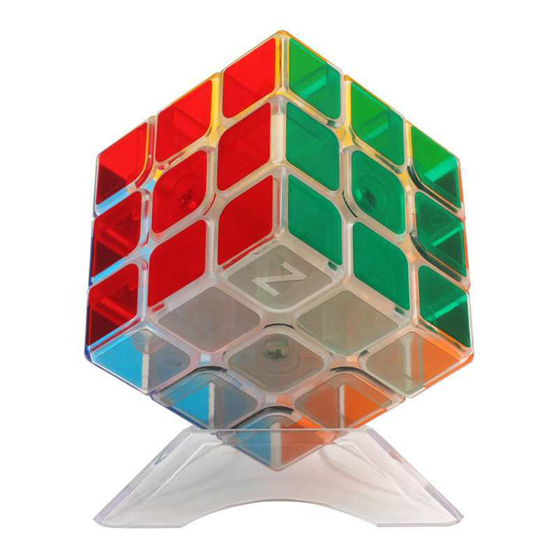 Brain Teaser Cube - مكعب شفاف 3x3x3 سريع التحول ألعاب
