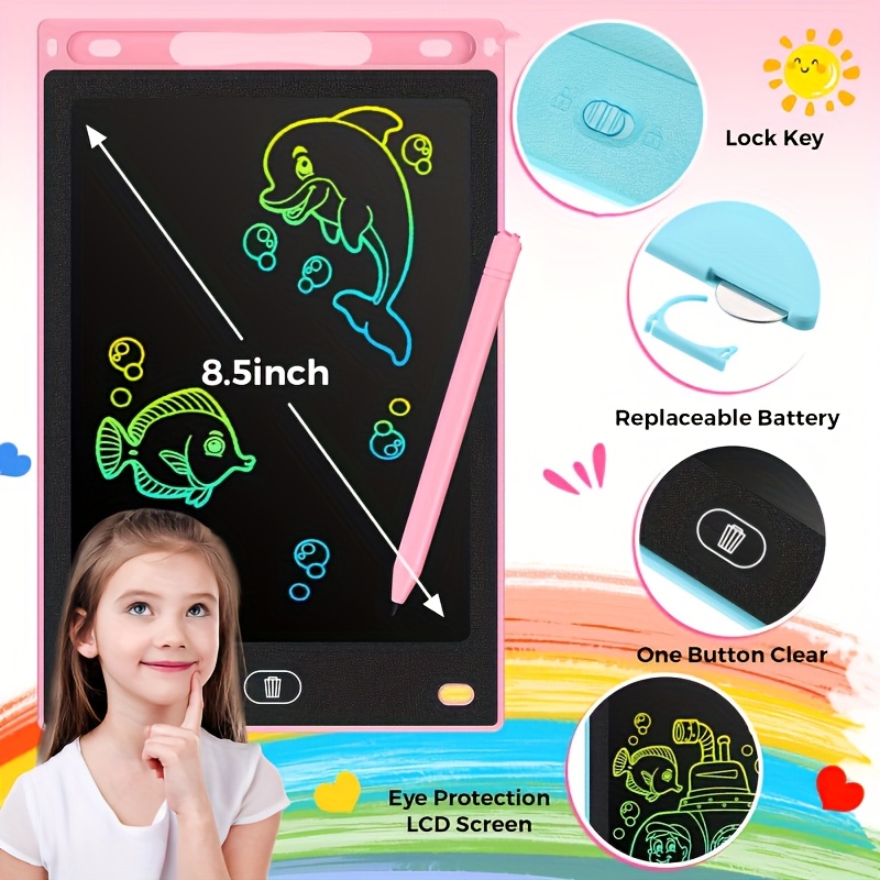 30 قطعة من أقراص الرسم LCD مقا - مراجعة Kids Education Tablets وسعره
