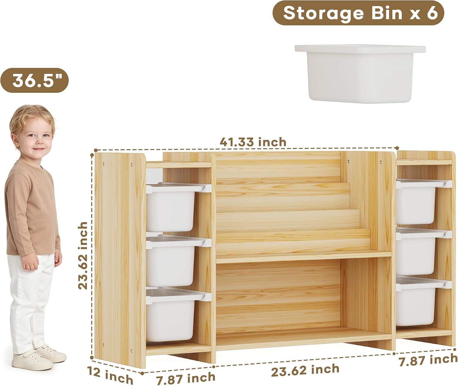 منظم تخزين ألعاب الأطفال ورف ك - مراجعة Montessori Shelf Toy وسعره