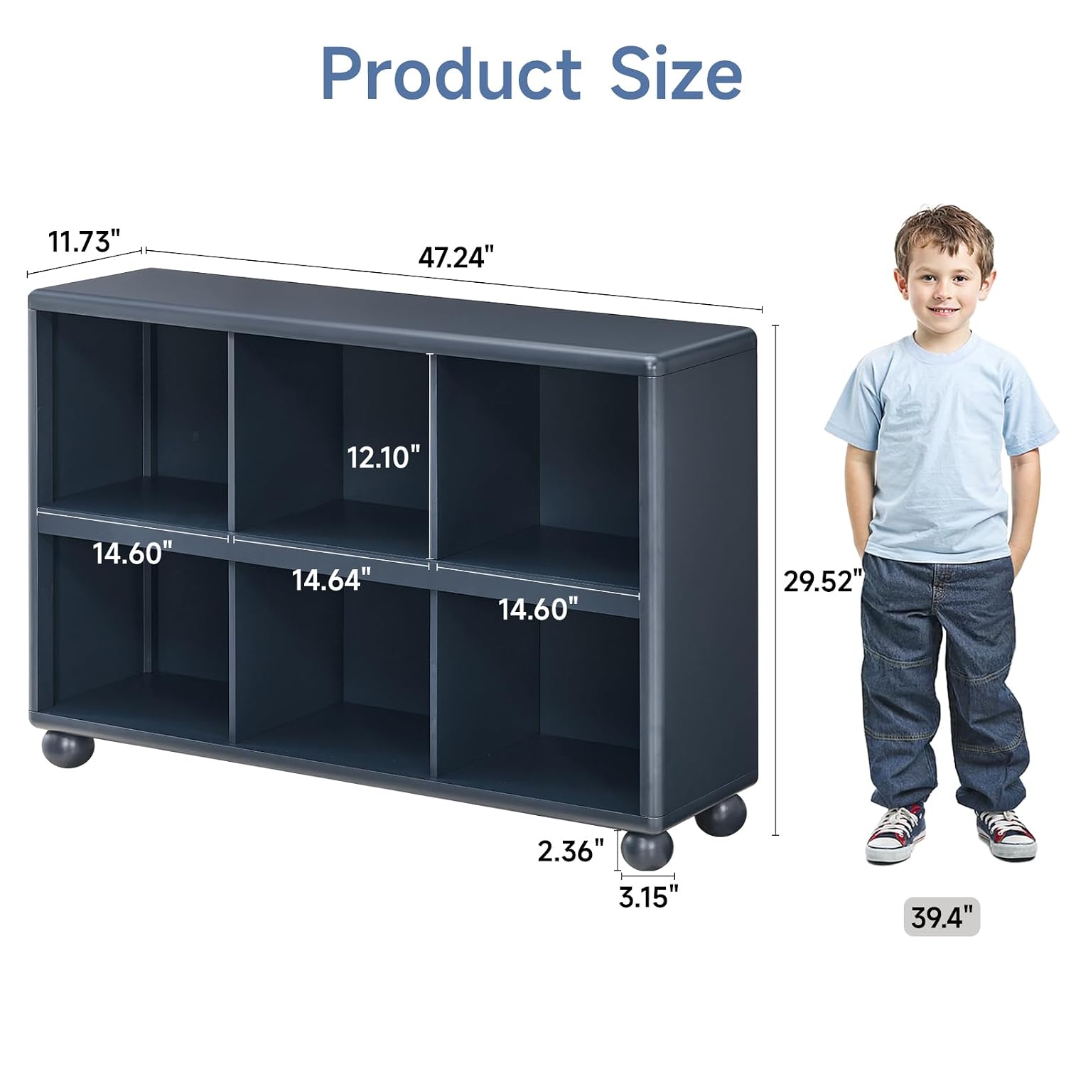 رف تخزين للأطفال بـ 6 مكعبات،  - مراجعة Montessori Shelf Toy وسعره