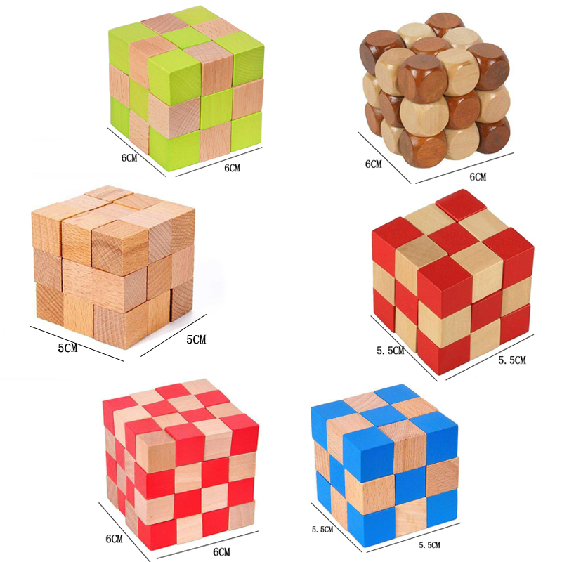 مكعب الثعبان المربع، ألغاز خشب - مراجعة Brain Teaser Cube وسعره
