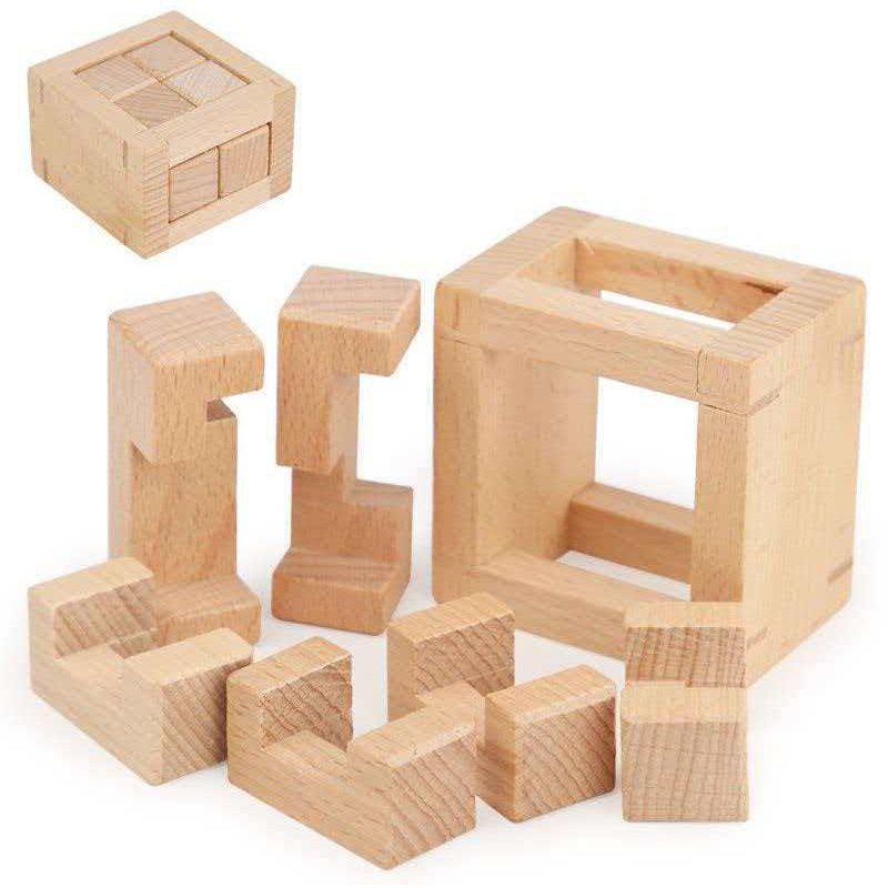 ألعاب يوي يو الثانية الخشبية ل - مراجعة Brain Teaser Cube وسعره