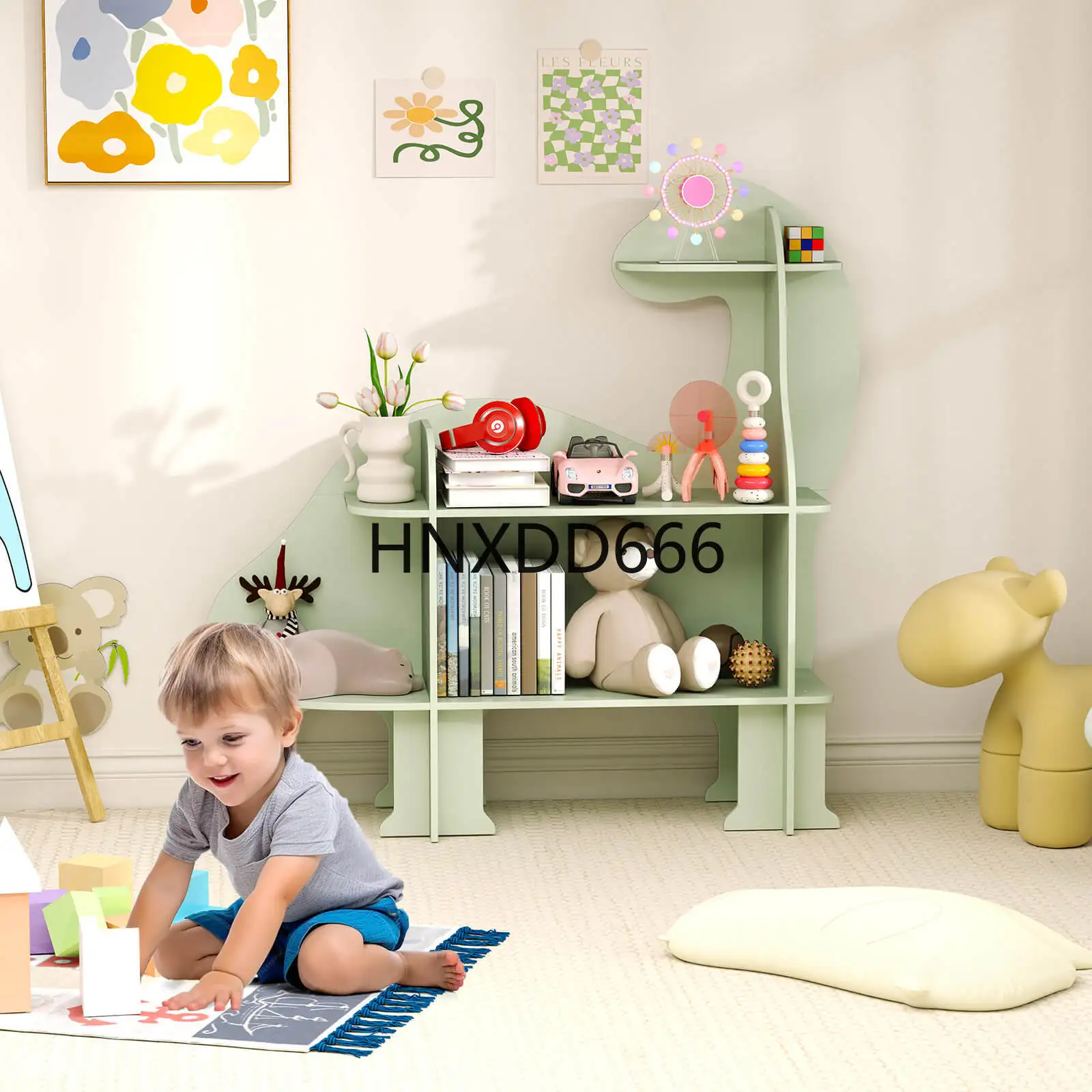 رف كتب للأطفال بثلاث طبقات على - مراجعة Montessori Shelf Toy وسعره
