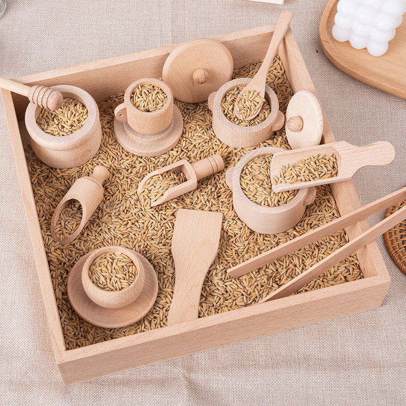 مجموعة ألعاب ألغاز تنوير حسية  - مراجعة Montessori Shelf Toy وسعره