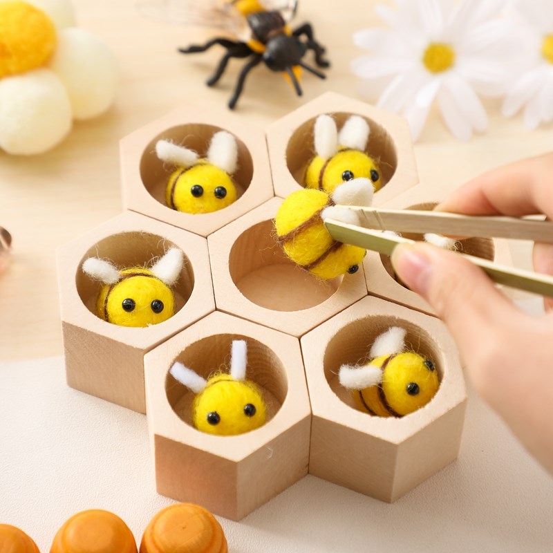 ألعاب النحل الحسية للمواليد ال - مراجعة Montessori Shelf Toy وسعره