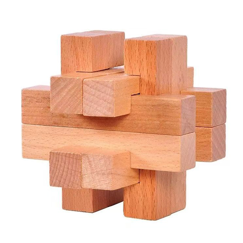 دعابة الدماغ الخشبية للبالغين  - مراجعة Brain Teaser Cube وسعره